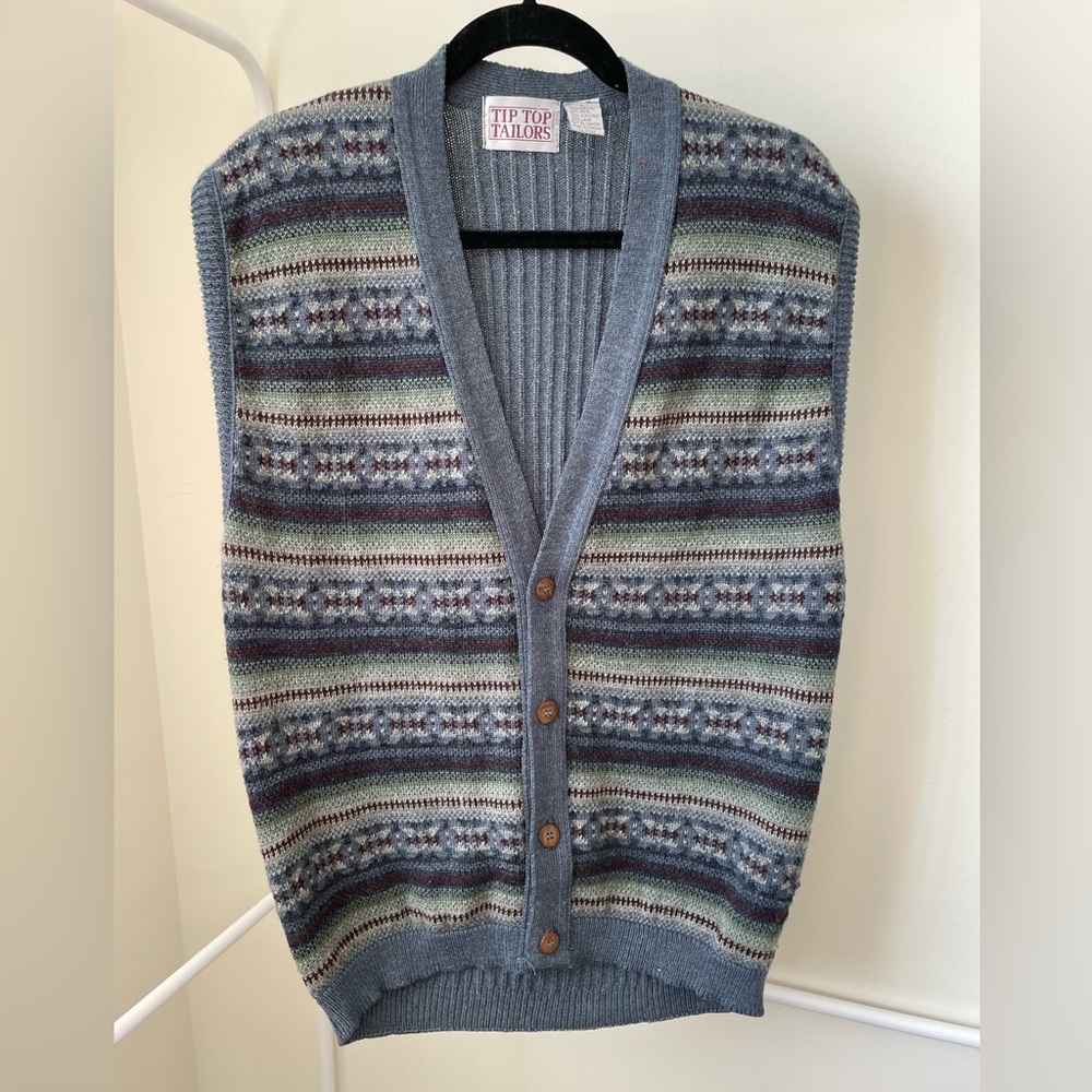 Knitted vest